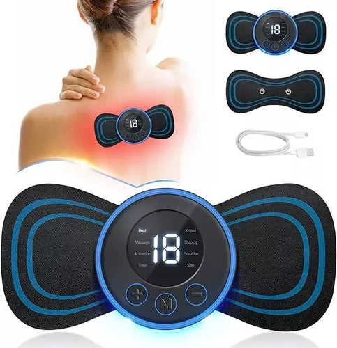 Mini Masajeador Inteligente Cervical - Alivio Instantáneo del Dolor